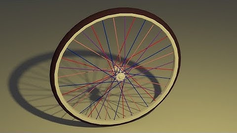 Modeling a Bicycle Wheel in Blender