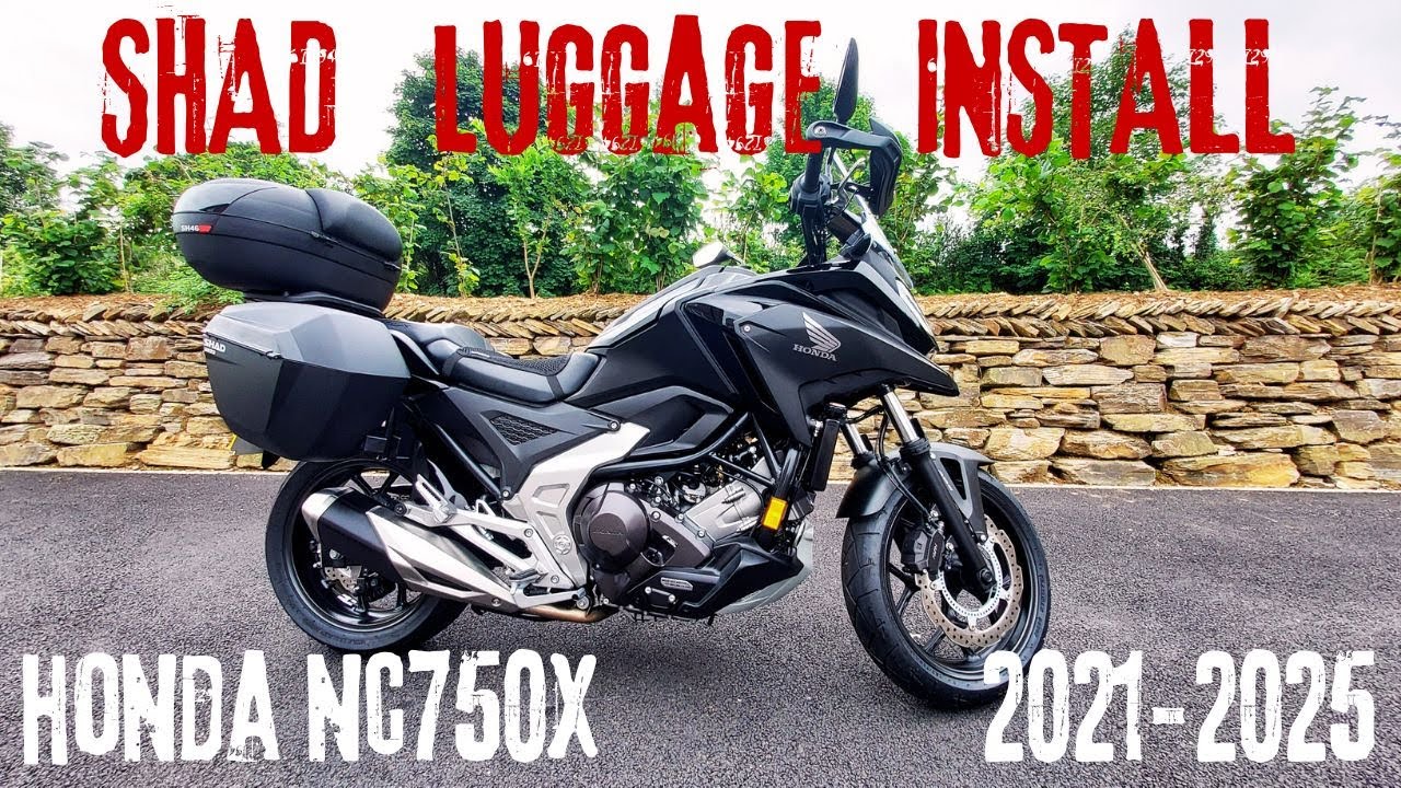 Honda NC750X 2021-2025 How To Install SHAD Top Box SH46 and SH23