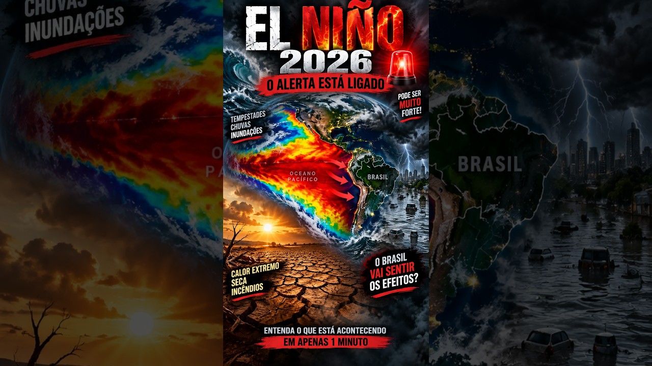 EL NIÑO 2026: O BRASIL ESTÁ PREPARADO PARA O QUE PODE VIR? #fatoselendas #lendas #mitologia