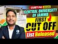 Central University of Jammu 1st Merit List Out...! | IFAS