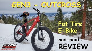 GEN3 - OUTCROSS Fat Tire E-Bike non-paid REVIEW