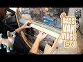 Mocking up my door panel frame for FLEECE - Bass Van Vlogs #23