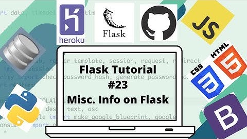 Flask Tutorial #23: Message Flashing, ErrorHandler, Recap (Final)