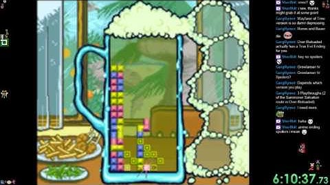 Tetris 2 (SNES) - Puzzle mode last level + ending