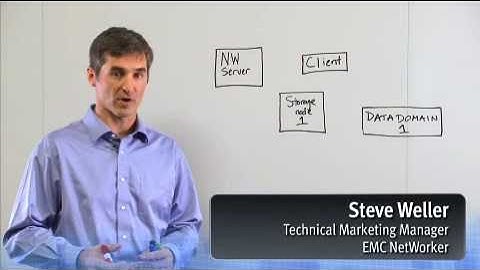 EMC NetWorker Integration with EMC Data Domain Boost