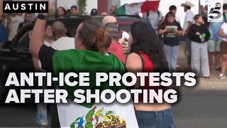 ICE shooting in North Austin sparks protest