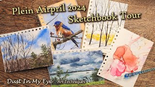 Plein Airpril 2024 Sketchbook Tour!
