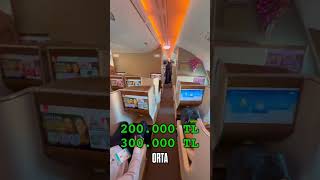 Bi̇leti̇ 680 Bi̇n Tl Olan İki̇ Katli Uçak