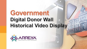 Interactive Digital Donor Wall Installation | Stunning Timelapse for Historical Society