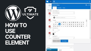 How To Use Counter Element: Ultimate Addons for WPBakery Page Builder WordPress Plugin