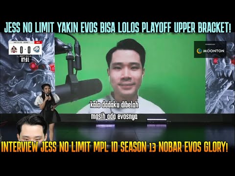 KALO DIBELAH DADA JESS NO LIMIT MASIH ADA EVOSNYA ! INTERVIEW JESS NO LIMIT MPL ID SEASON 13  @BOLJUG