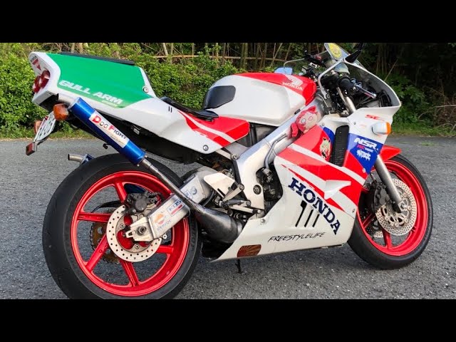 HONDA NSR250R DOGFIGHT Exhaust Sound【ドックファイトチャンバーサウンド】