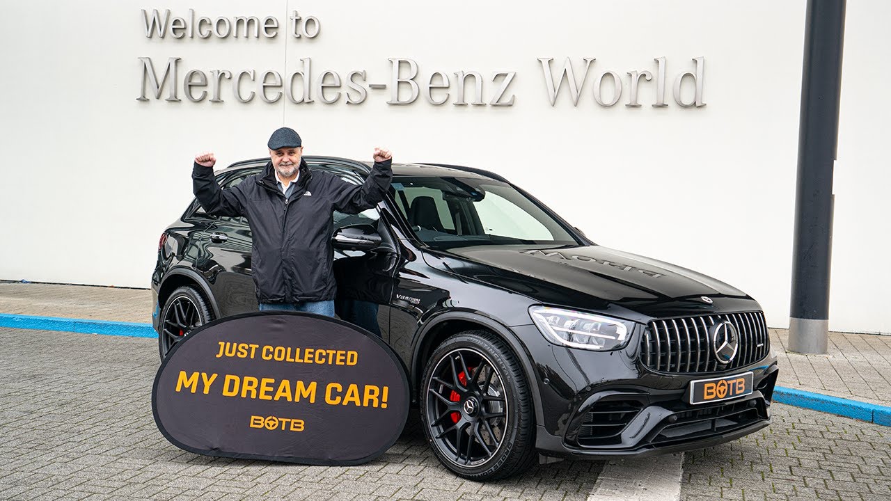 BOTB Winner David Austin collects his Mercedes AMG GLC63-S!
