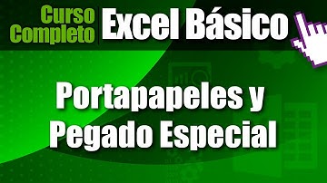 CLASE 66 ✅✅✅ Portapapeles y Pegado Especial: Curso Completo de EXCEL Básico✅✅✅