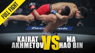 Kairat Akhmetov vs. Ma Hao Bin | ONE Full Fight | September 2018