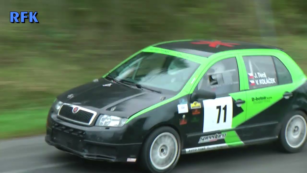 X PODBRDSKÉ SETKÁNÍ LEGEND Jiří Terš sen.-Václav Koláček  Škoda Fabia RS