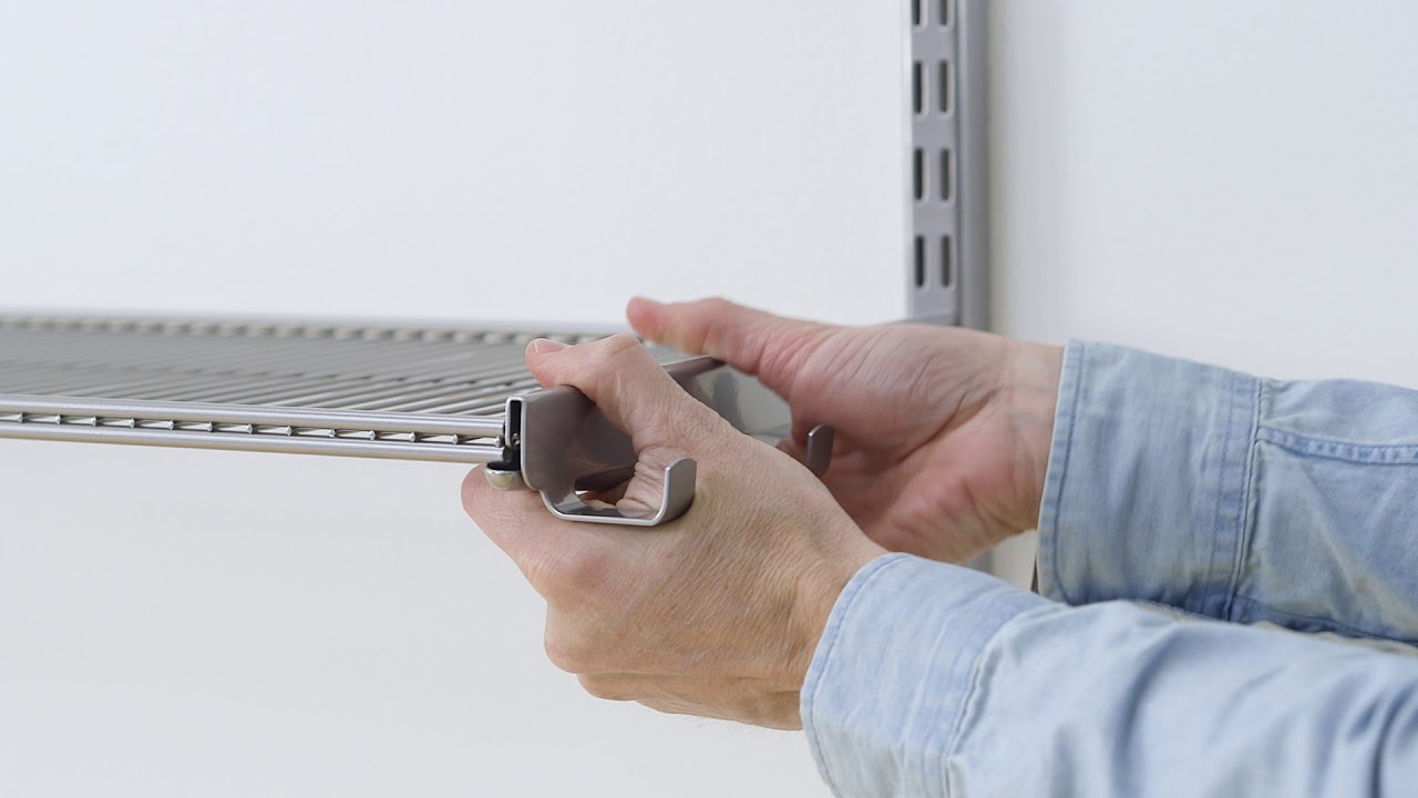Ventilated Shelf Bracket Hooks YouTube