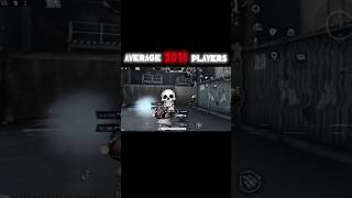 average 2018 players 💀💀 #bgmi #pubgmobile #pubg #s1conqueror #gaming #clutchchallenge #sensitivity