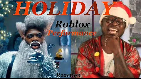 Lil Nas X - Holiday (Roblox performance REACTION) by uptown2downtown