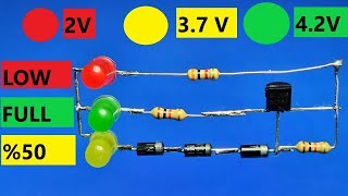 [Новинка] Схема Индикатора Уровня Заряда Батареи 3,7 В