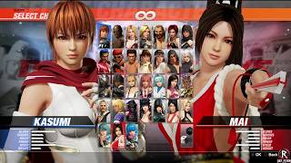 Dead Or Alive 6: Last Round - All Characters & Costumes + Stages & DLC (Mai & Kula) *Updated*