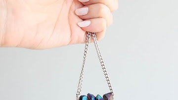 Create a Beautiful Crystal Chain Necklace - DIY Style - Guidecentral