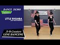 Little rhumba  line dance demo  walk through