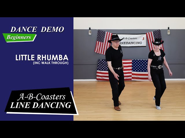 LITTLE RHUMBA - Line Dance Demo & Walk Through class=