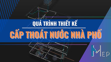 Thiết Kế Cấp-Thoát Nước Nhà Phố 3 tầng