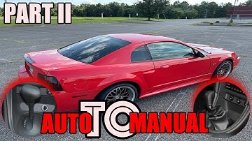 Auto to Manual transmission swap your 99-04 Mustang PT. II