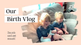 TWINS LOVE WATCHING THEIR BIRTH VIDEO