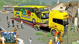 Bus Lani’s Epic Telolet Basuri "U i a U i a"  Horn on Extreme Mountain Road screenshot 3