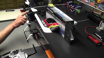 Trex 500 E   Electronics and Setup #6