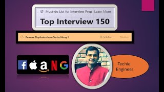 Remove Duplicates from Sorted Array 2 !! Top Interview 150 series !! Medium Array #coding #interview