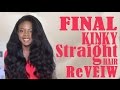 Quick Final Review of Kinky Straight Rosa Queen Hair Products Hair