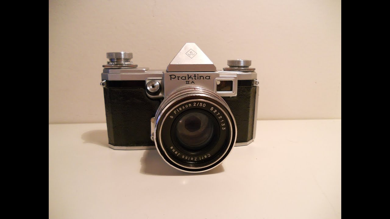 KW Kamera Werk - Praktina II A - Carl Zeiss Flexon 50mm f2 - YouTube