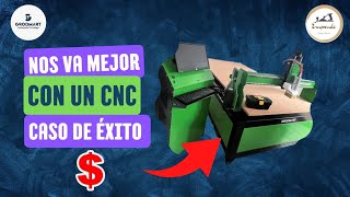 Como ser más productivo en mi negocio con un CNC / Caso de éxito