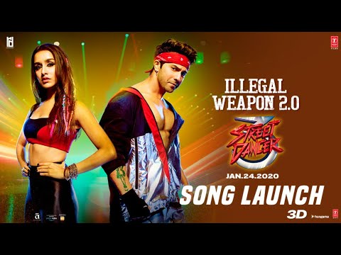 Live Illegal Weapon 2 0 Song Street Dancer 3d Youtube