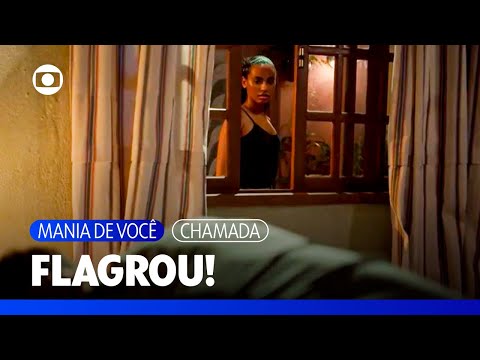 Luma beija Rudá e Viola vê tudo! | Mania de Você | TV Globo