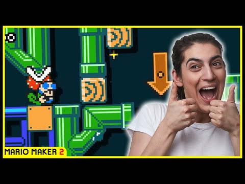 Cruising TROLL Avenue In New JANK City! Super Mario Maker 2