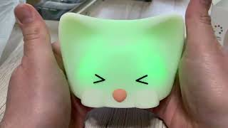 MegaLight LED Night Light Children's Night Light Baby Light unboxing and instructions screenshot 5