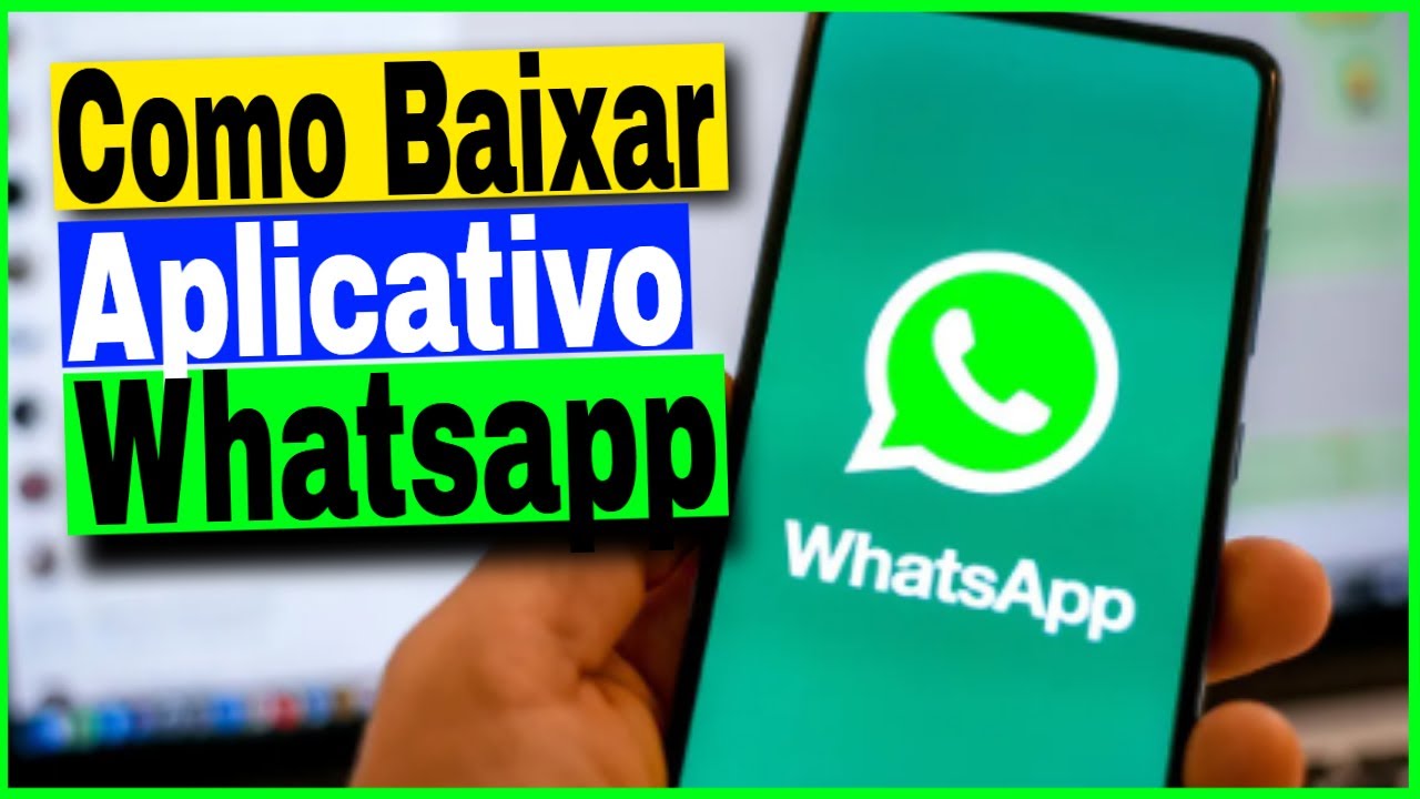 Como Baixar e Configurar o WhatsApp no Celular Android - YouTube