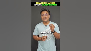 3 Major Changes in CBSE Class 10 2025 Board Exams! #cbseboard #abhisheksir