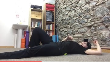 QL Soft Tissue Release with One Tennis Ball (Trigger Point/ Quadratus Lumborum/ Back Pain)