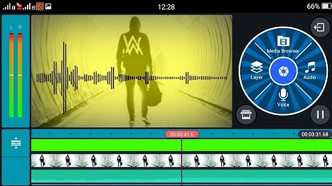 🎵How to make audio spectrum || Faded music audio spectrum || with the help kinemaster || #my_tech