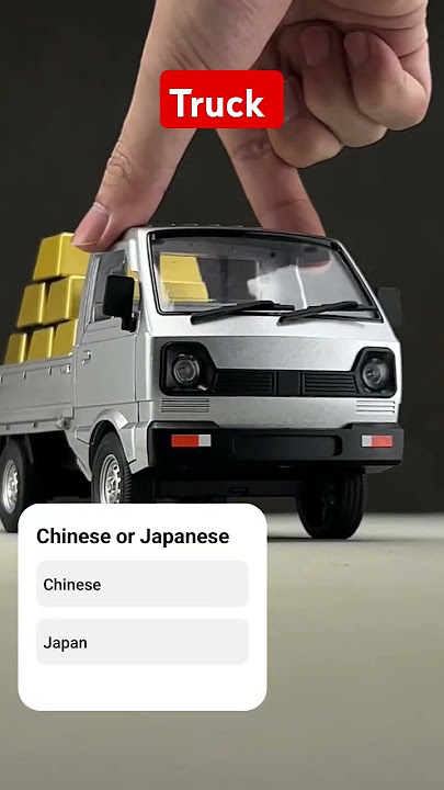 FMT WPL D12 Kei Truck RC car, a 1/10 scale model resembling a Suzuki Carry pickup truck #calmdown
