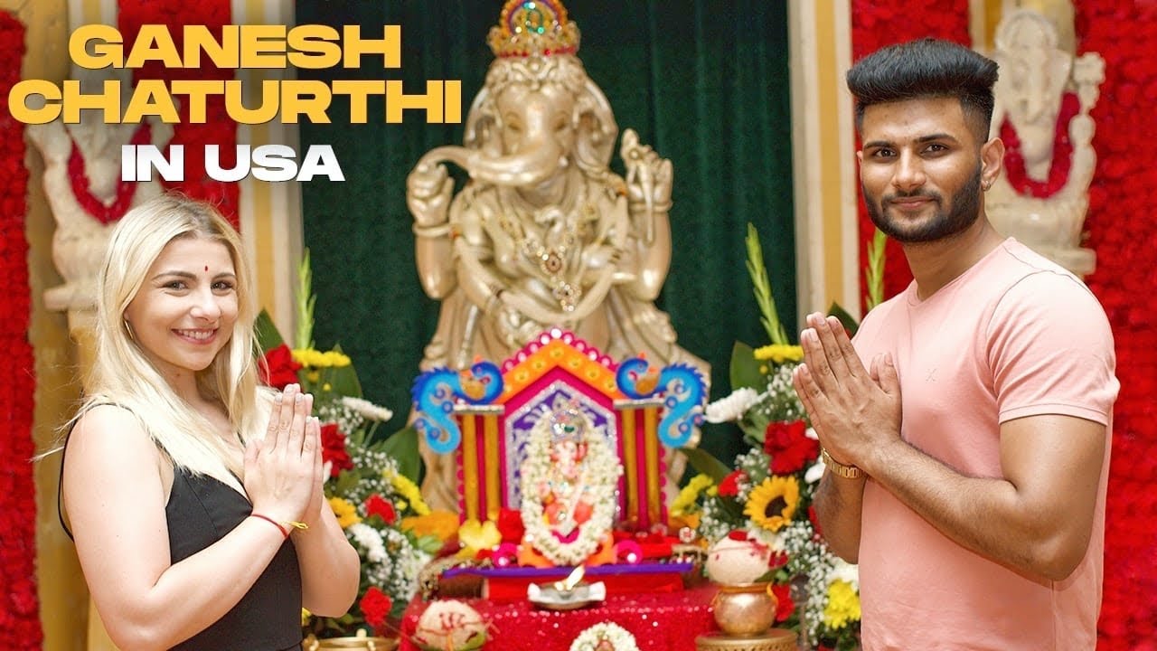Celebrating Our 1st Ganesh Chaturthi in America 2021 YouTube
