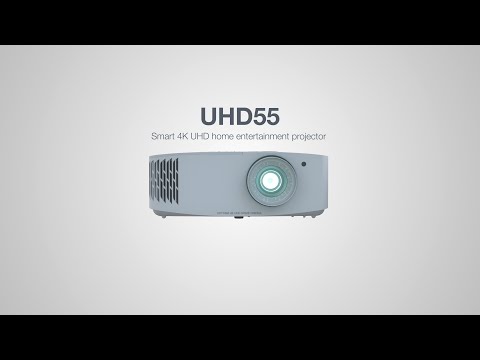 Optoma UHD55 -  Smart 4K UHD home entertainment projector