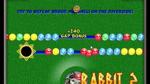 i made a riverside boss fight level for zuma deluxe