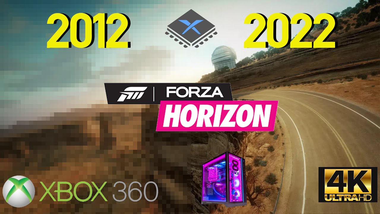  4K 60FPS 2022 Forza Horizon 1 Xenia Canary Full Install Guide 